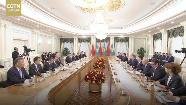 Xi Jinping : la Chine est disposée à travailler avec le Kazakhstan pour contribuer davantage à la paix et au développement régional et mondial