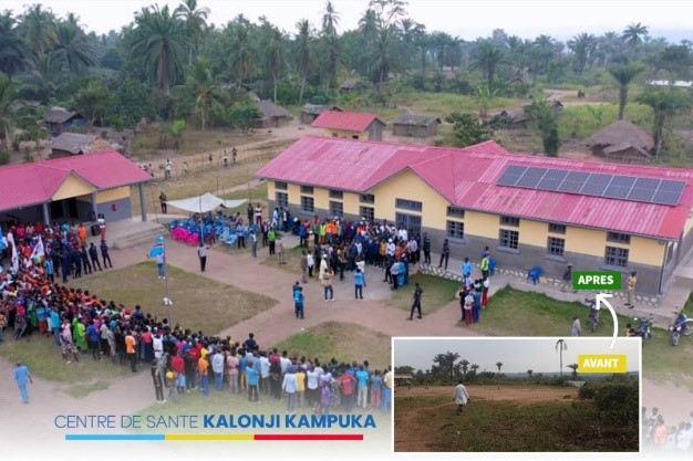 PDL-145T au Kasaï : Des centres de santé et écoles remis aux communautés de Luebo centre et Mukuadianga