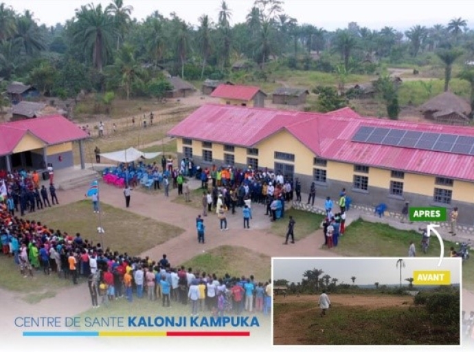 PDL-145T au Kasaï : Des centres de santé et écoles remis aux communautés de Luebo centre et Mukuadianga