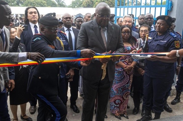 Réforme sécuritaire en RDC : l’OIM et la JICA remettent officiellement des bâtiments à la Police Nationale Congolaise à Kimbanseke