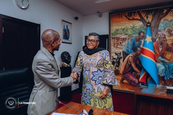 Echange avec la plateforme des confessions religieuses, RDC : Judith Suminwa accueille favorablement l’Initiative interconfessionnelle pour la paix et la réconciliation