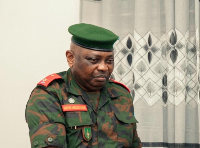 Commandant de la 33ème Région Militaire, FARDC : le Général de Brigade Daniel Mwaku n'est plus !