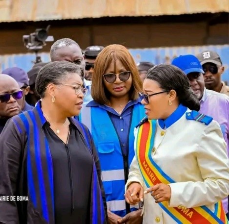 Dans son itinérance au Kongo Central, Boma : Judith Suminwa s’engage à relancer l’activité économique
