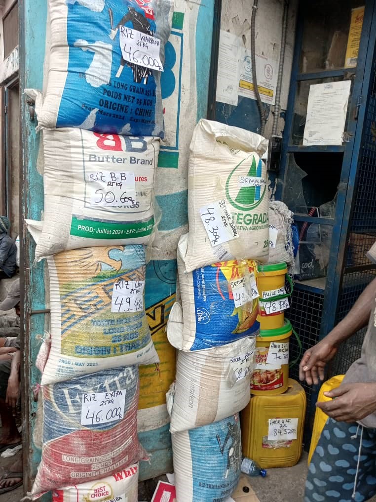 Retombées visibles de l’appréciation du Franc Congolais, Kinshasa : les prix des produits de première nécessité en baisse significative au Marché de la liberté !