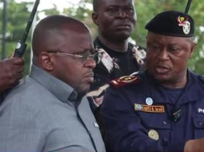 Kinshasa : 19 présumés braqueurs appréhendés par la PNC présentés au VPM Shabani