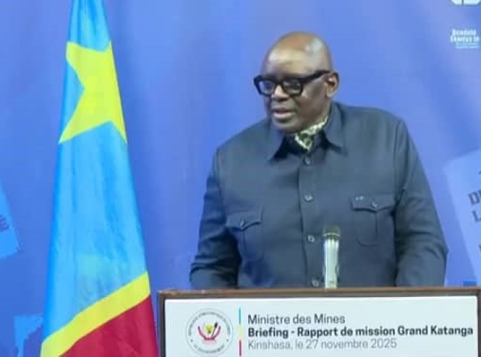 Secteur minier congolais  sur la voie de la bonne gouvernance, Louis Watum Kabamba : "Le monde commence à nous prendre au sérieux"
