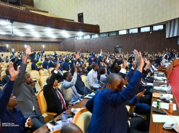 RDC : l'Assemblée Nationale adopte le Projet de Loi de Réforme Foncière