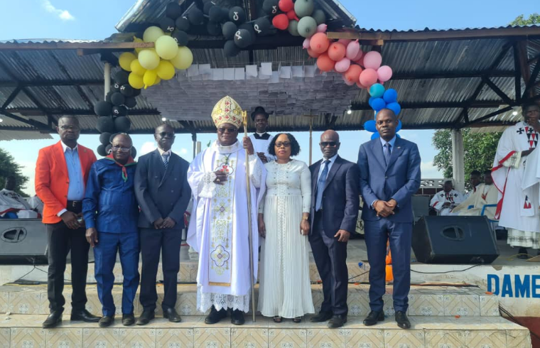 Tournant historique pour la communauté catholique, Idiofa : Jolie Yama salue l’érection canonique de la Paroisse Notre-Dame de la Victoire d’Intshwem Mukongo
