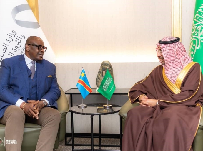 Mines : Louis Watum Kabamba active une forte dynamique de coopération entre la RDC et l’Arabie Saoudite !